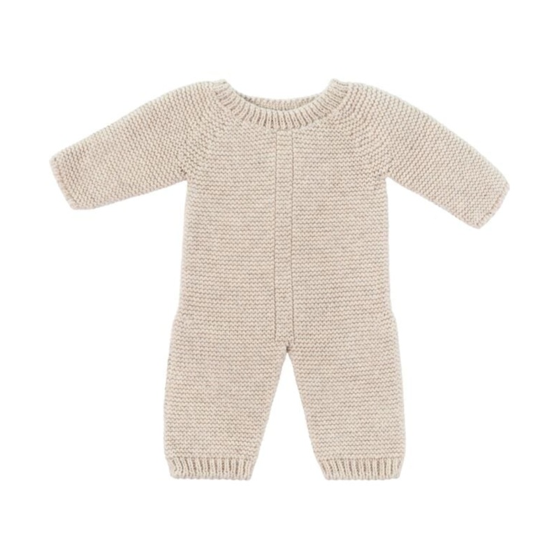 Knitted Doll Pajamas 15 – Linen by Miniland