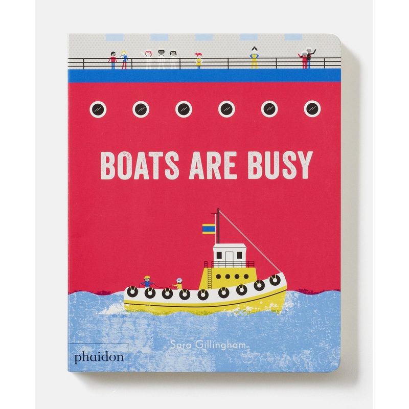 Boats Are Busy – Board Book