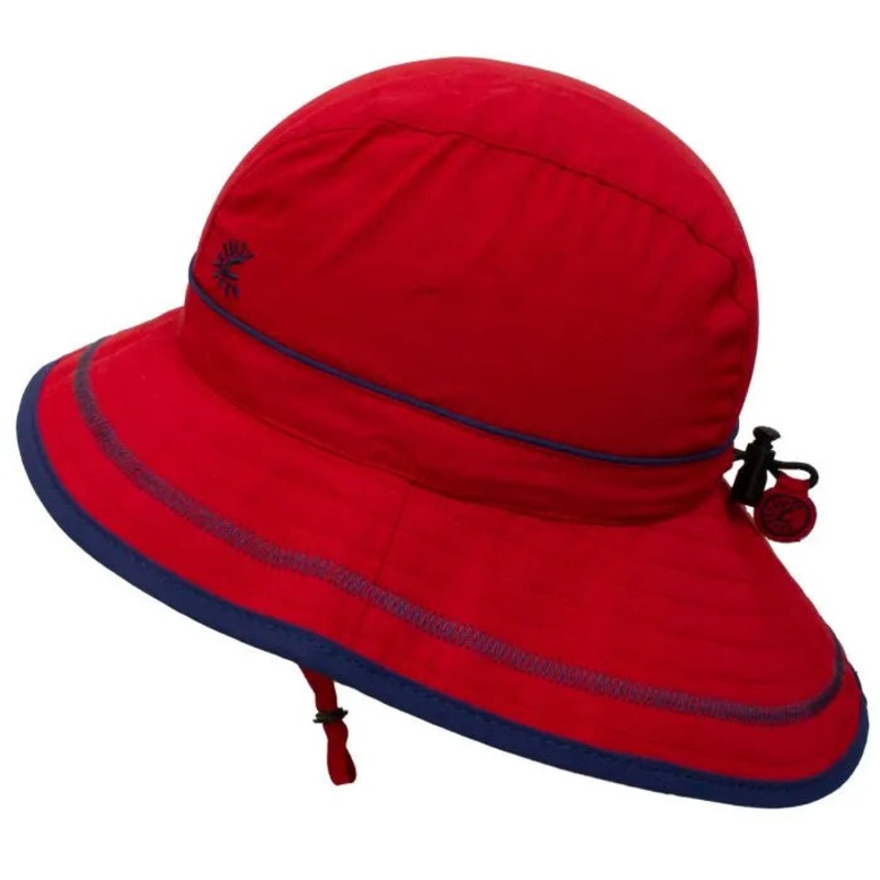 Calikids S1716 UV Beach Hat (Racy Red)