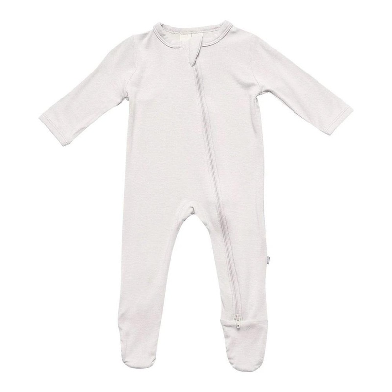 Kyte Baby Zippered Footie (Oat)
