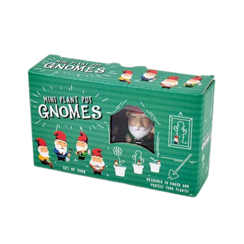Mini Garden Gnomes – Set of 4 by Gift Republic