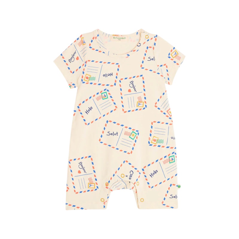 Shorty Playsuit – Air Mail by The Bonnie Mob – FINAL SALE