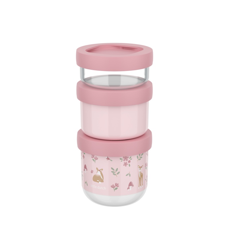 Snack Box Stack 3 Piece Set – Fairy Garden