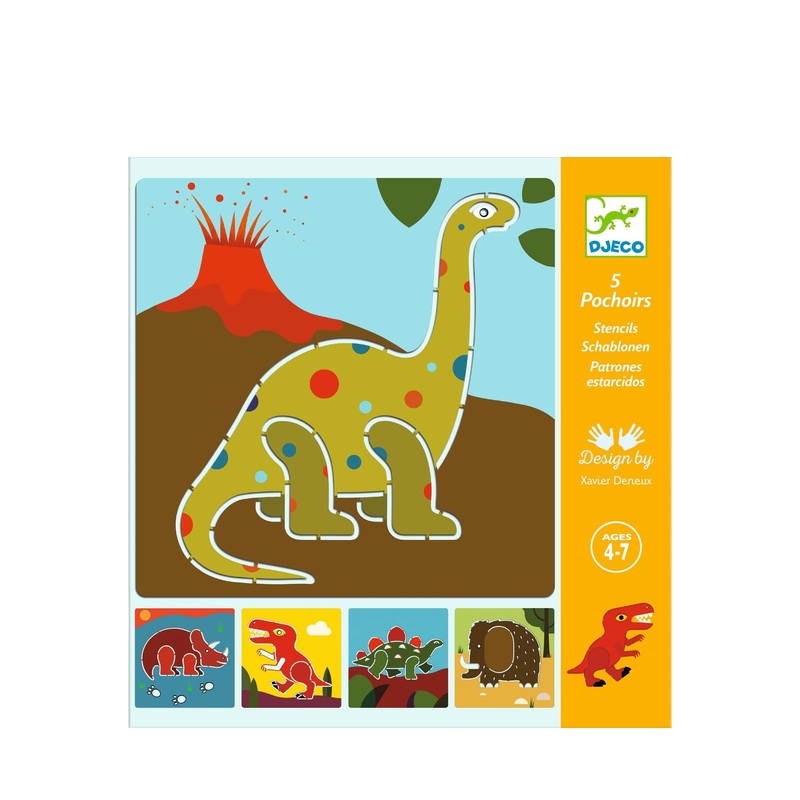 Stencil Craft Set – Dinosaurs