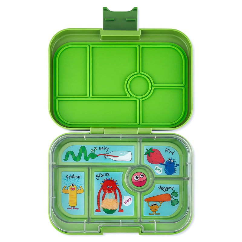 Yumbox Original 6 Compartment Leakproof Bento Box – Matcha Green