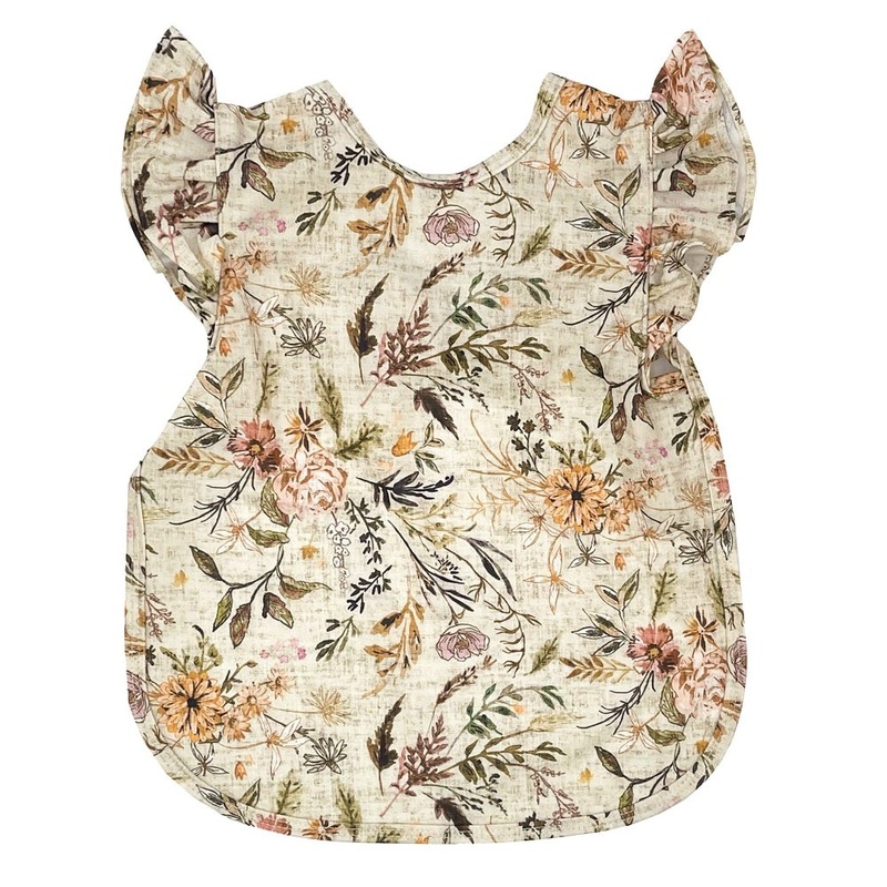 BapronBaby Bapron Toddler Bib (Delilah Floral Flutter)