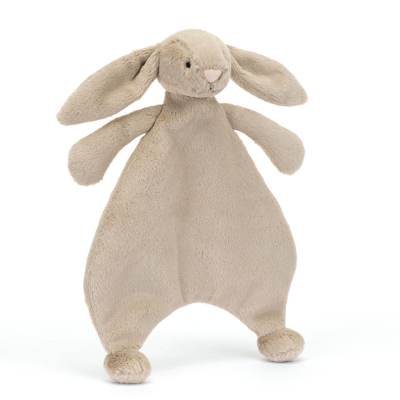 Bashful Beige Bunny Comforter