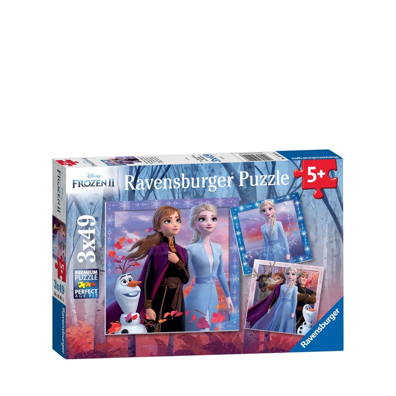 Disney Frozen 2 – 3 x 49 Piece Puzzles