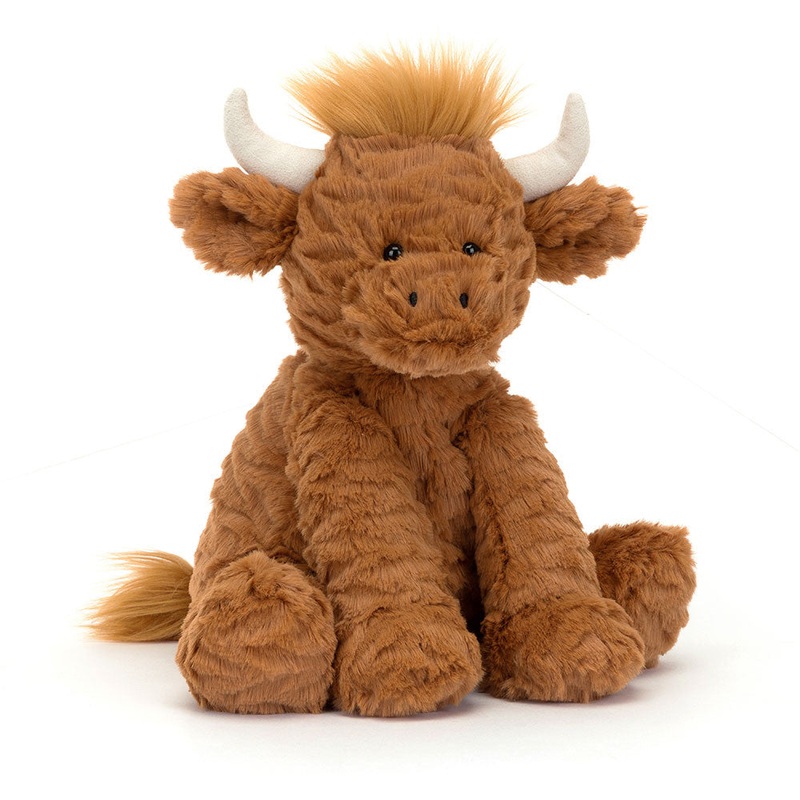 Fuddlewuddle Highland Cow – 9 Inch by Jellycat