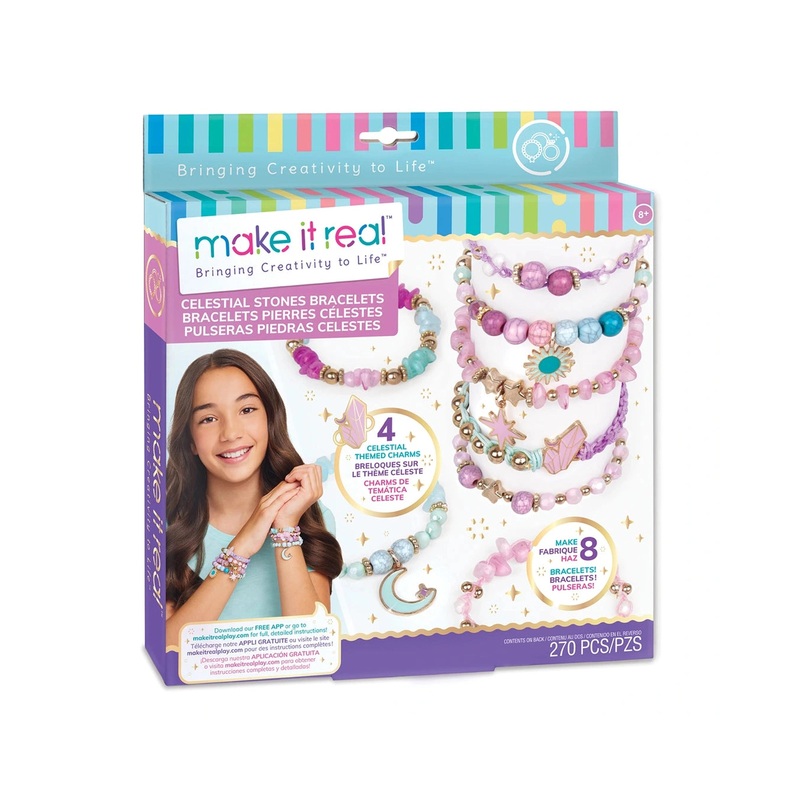 Make It Real Celestial Stones DIY Bracelets