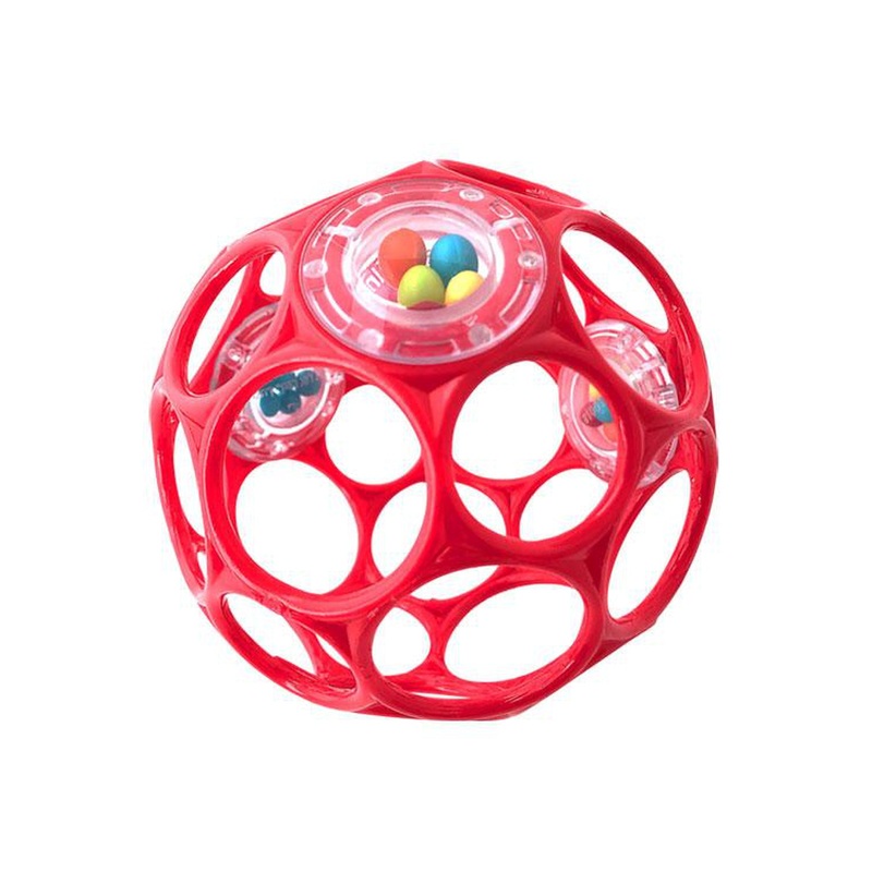 Oball Rattle Red