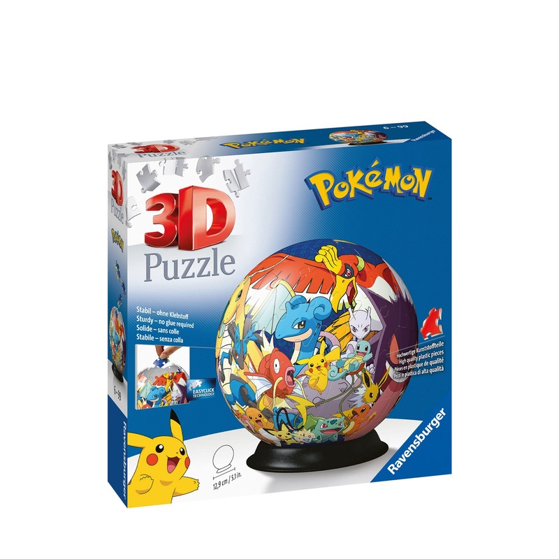 Pokemon – 72 Piece 3D Ball Puzzle