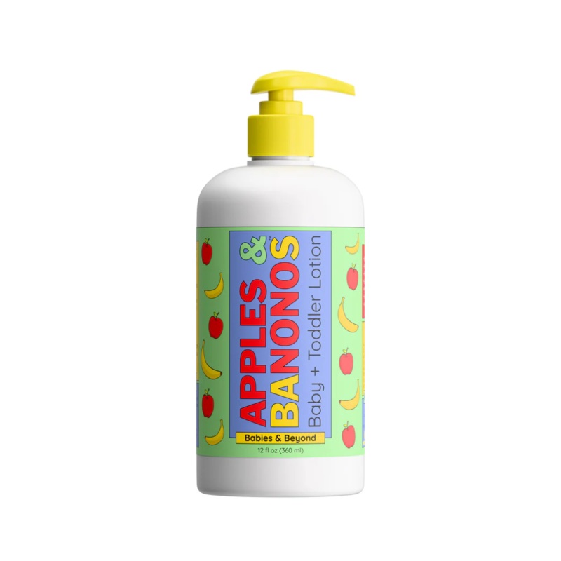 12oz Baby + Toddler Lotion by Apples and Banonos