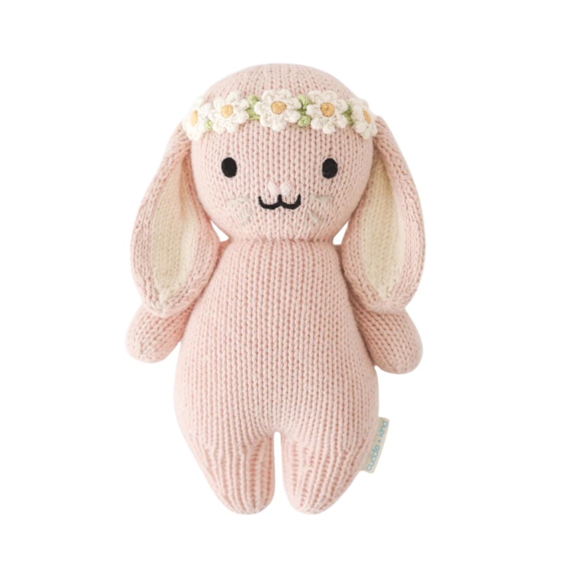 Baby Bunny – Rose with Ivory Floral by Cuddle + Kind