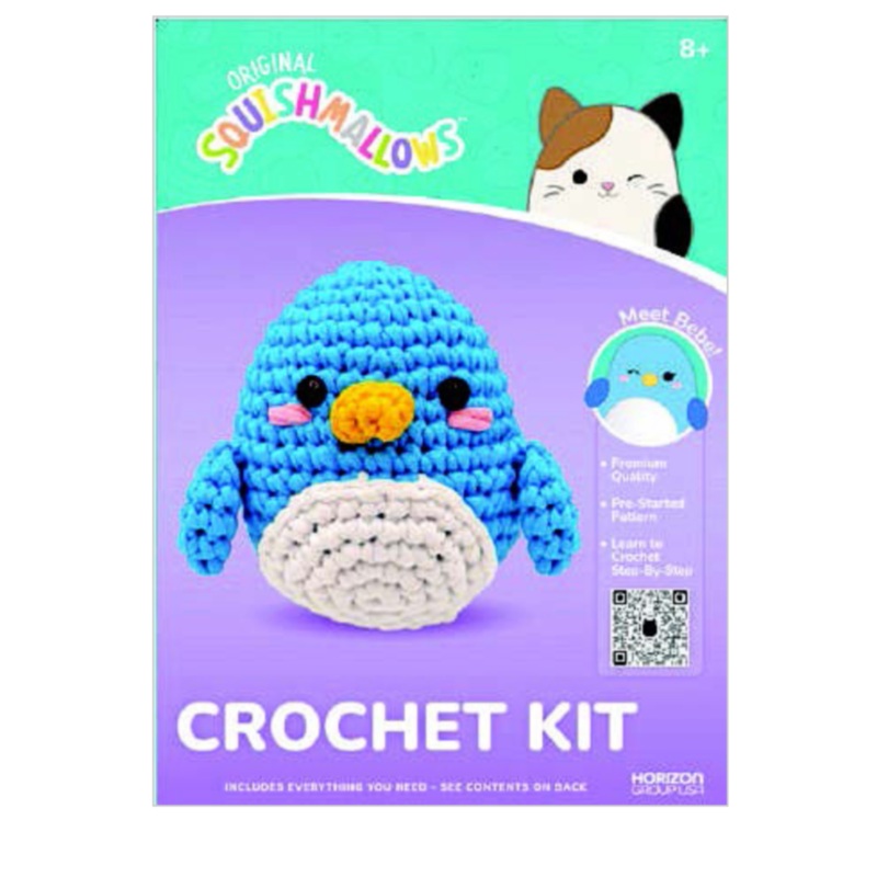 Bebe Penguin Squishmallow Crochet Kit