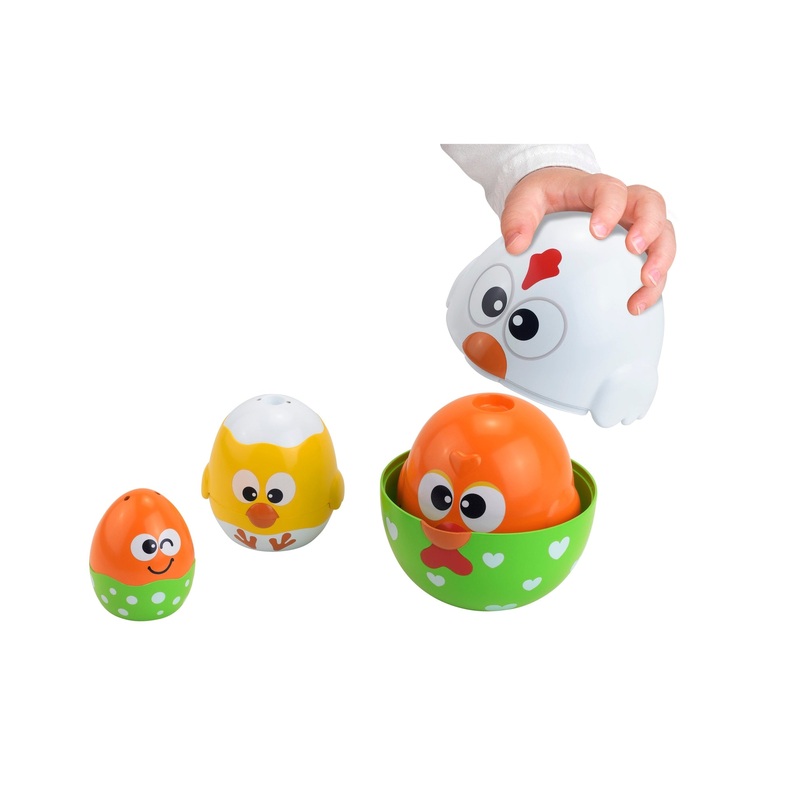 Bright Child Chicken Egg Stacking Cup