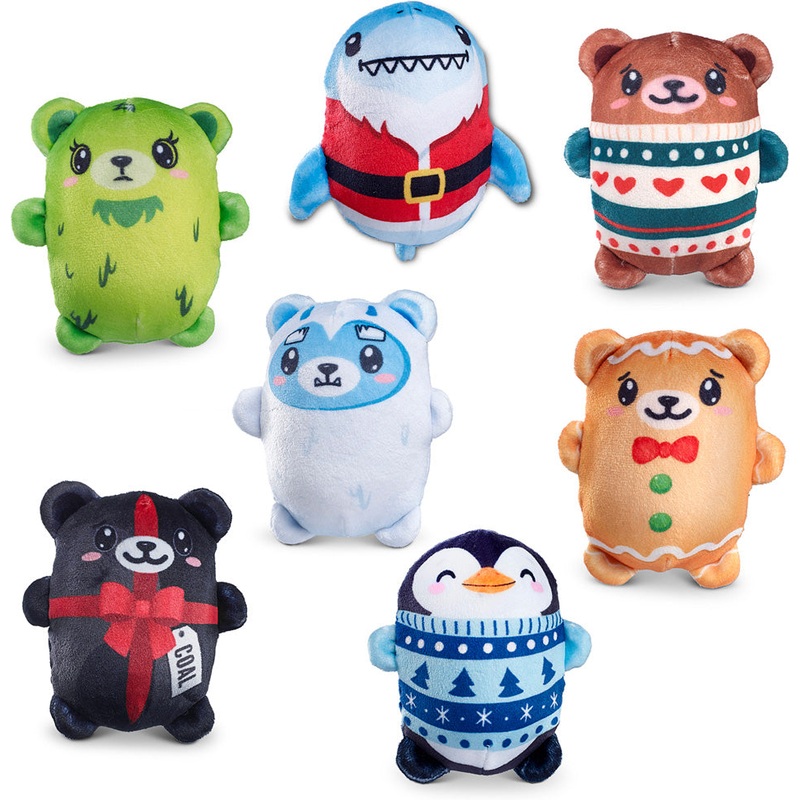 Bubble Stuffed Squishy Friends – Holiday Edition