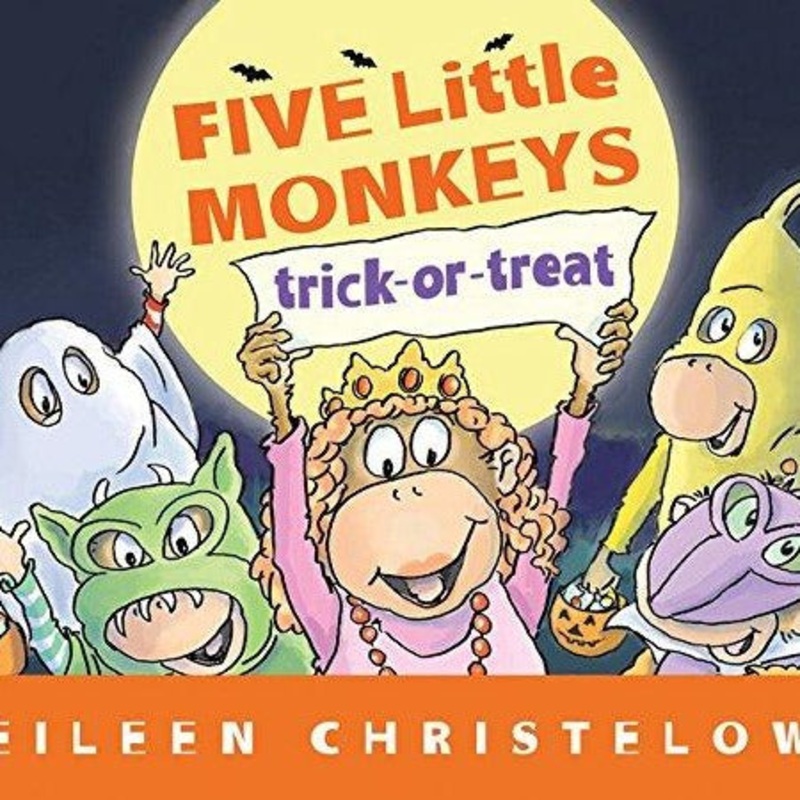 Five Little Monkeys Trick-or-Treat – Board Book