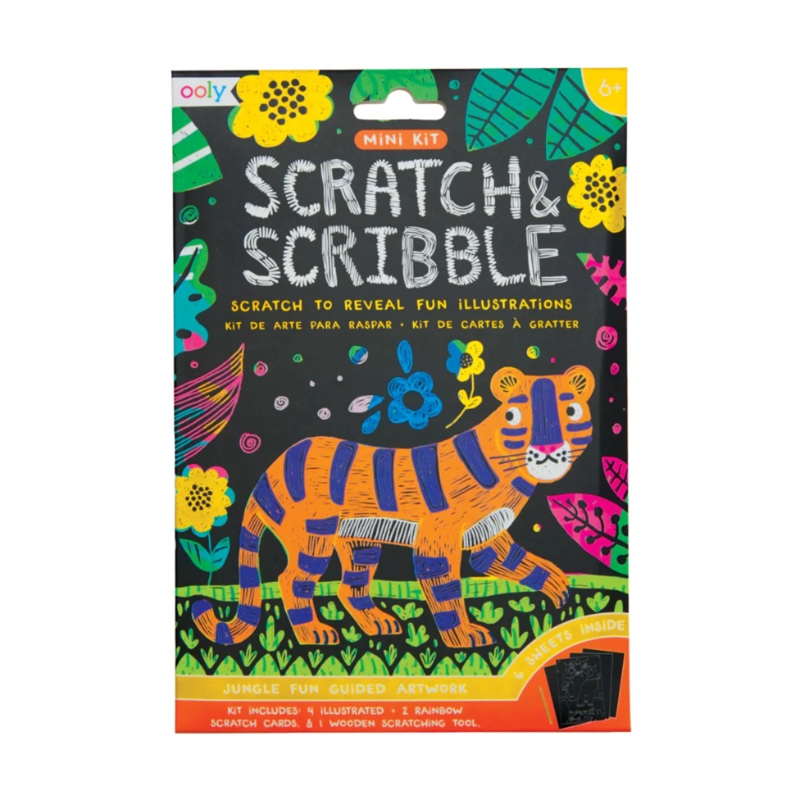 Mini Scratch & Scribble – Jungle Fun by OOLY