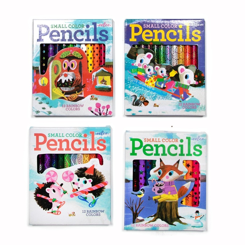 Small Color Pencils – Winter Woodland by Eeboo