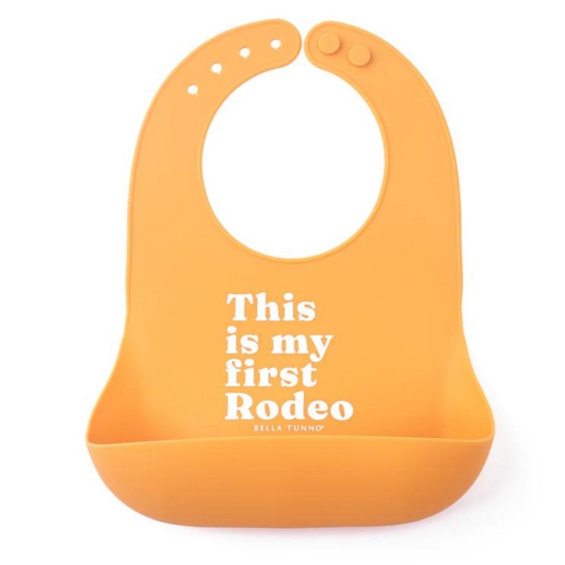 Wonder Bib – First Rodeo by Bella Tunno