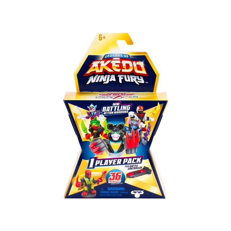 Akedo S7 Ninja Fury Single Pack 8 Piece – Assorted