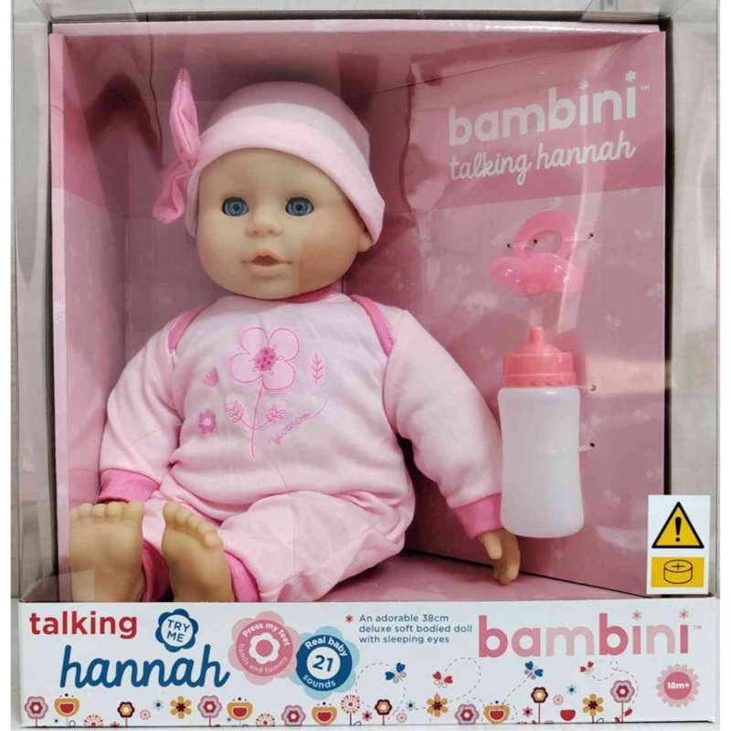Bambini Talking Hannah Doll