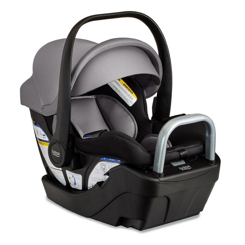 Britax Willow S Infant Car Seat with Alpine Base (Graphite Onyx)