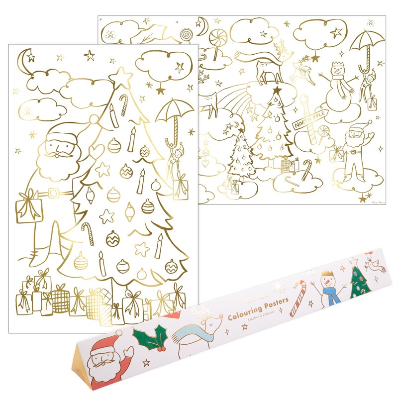 Christmas Coloring Posters (x 2)