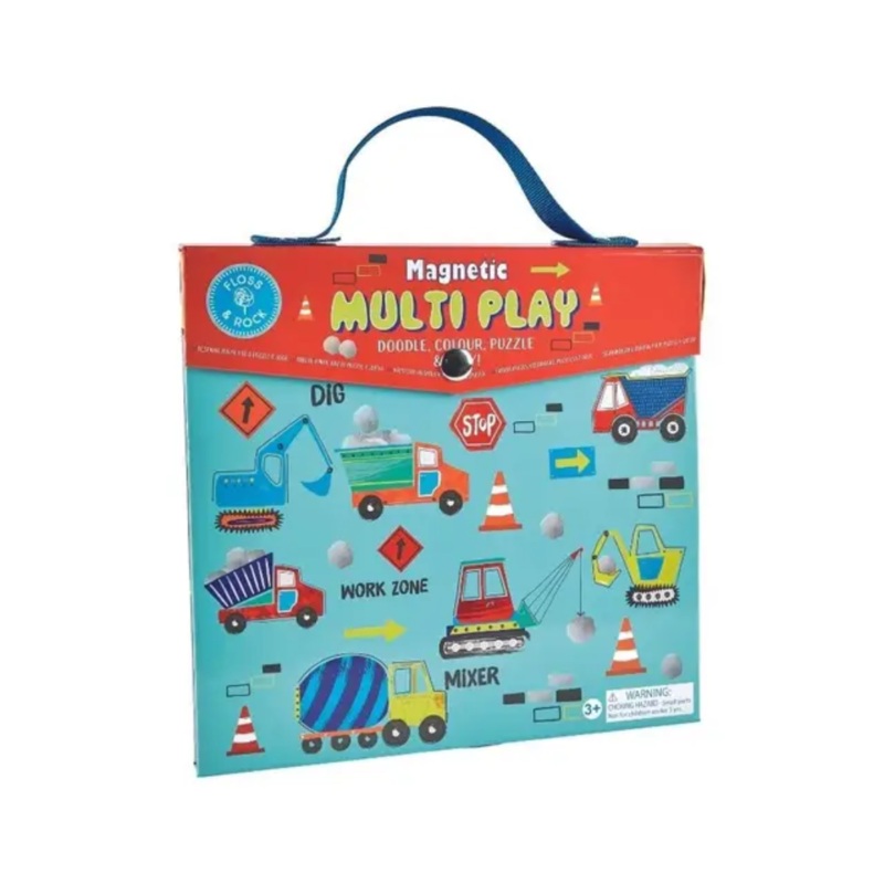 Construction Magnetic Multi Play Set by Floss & Rock