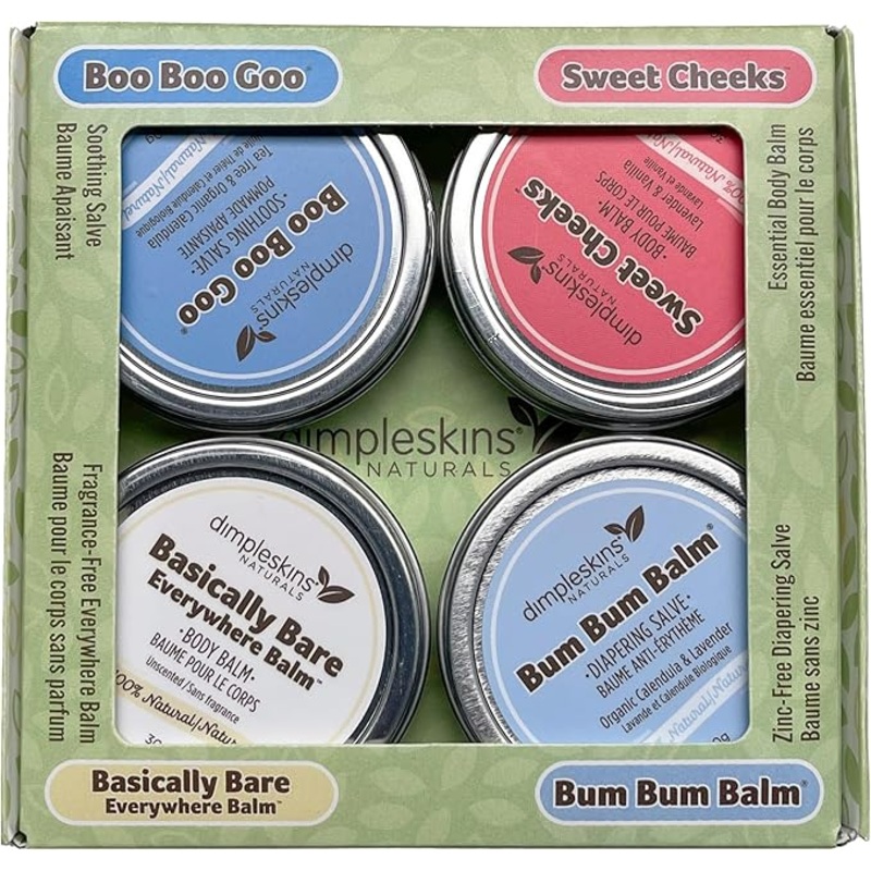 Dimpleskins Baby Essentials Gift Box (4 x 30g)