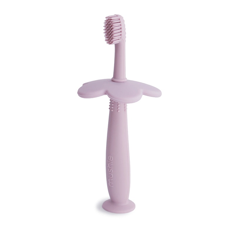 Flower Training Toothbrush – Soft Lilac by Mushie & Co