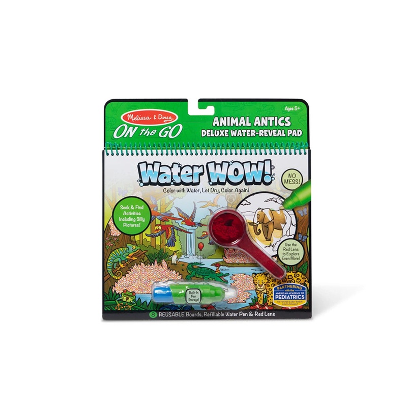 Melissa and Doug Water Wow Animal Antics Deluxe