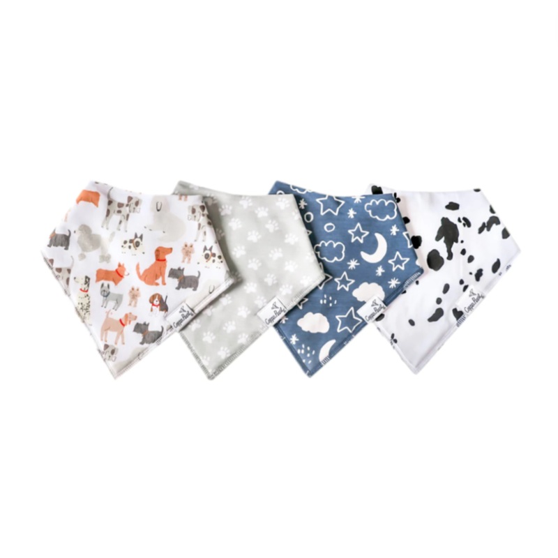 Single Bandana Bib – Rufus by Copper Pearl