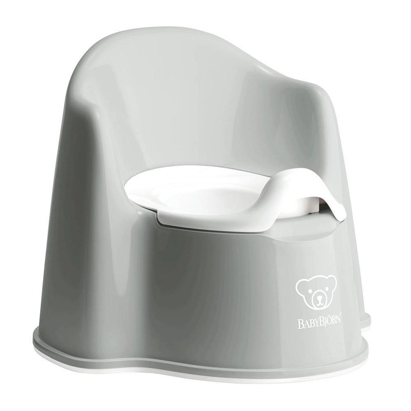 Baby Bjorn Potty Chair (Grey/White)