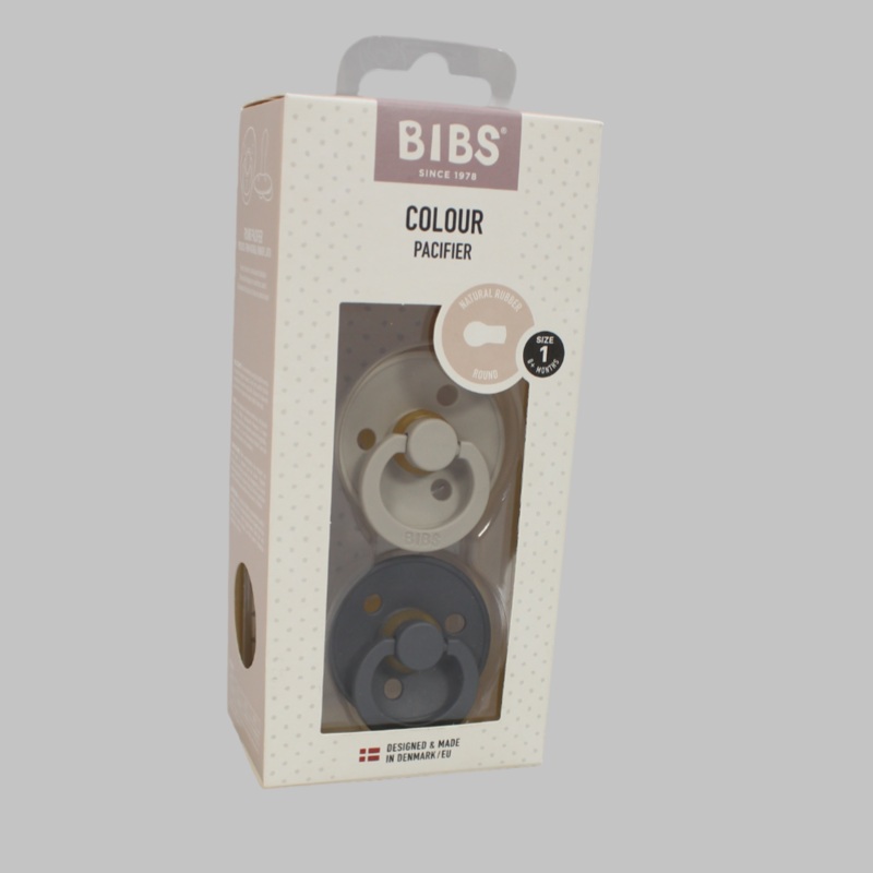 Bibs Pacifier Symmetric Sand/Iron