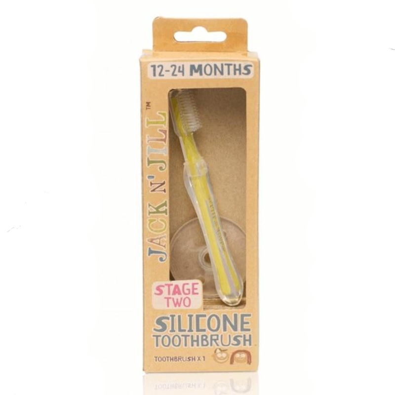 Silicone Baby Toothbrush – Stage 2 by Jack N’ Jill