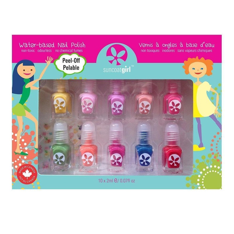 SuncoatGirl Water-Based Mini Nail Polish Set (Party Palette)