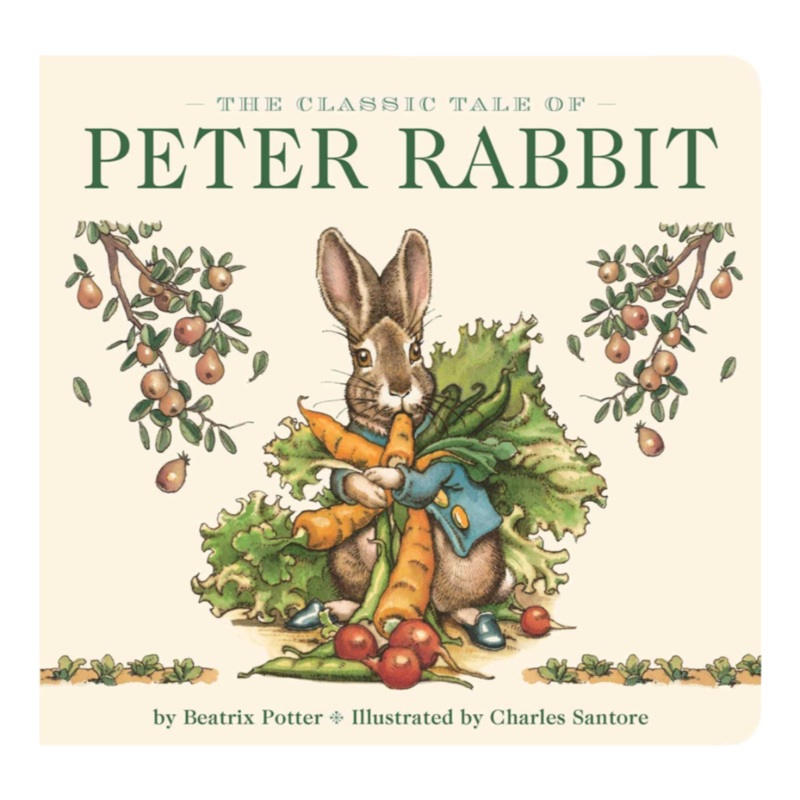 The Classic Tale of Peter Rabbit (The Revised Edition) –  Board Book