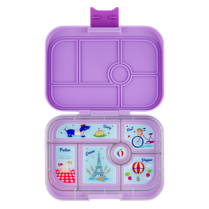 Yumbox Original 6 Compartment Leakproof Bento Box – Lulu Purple