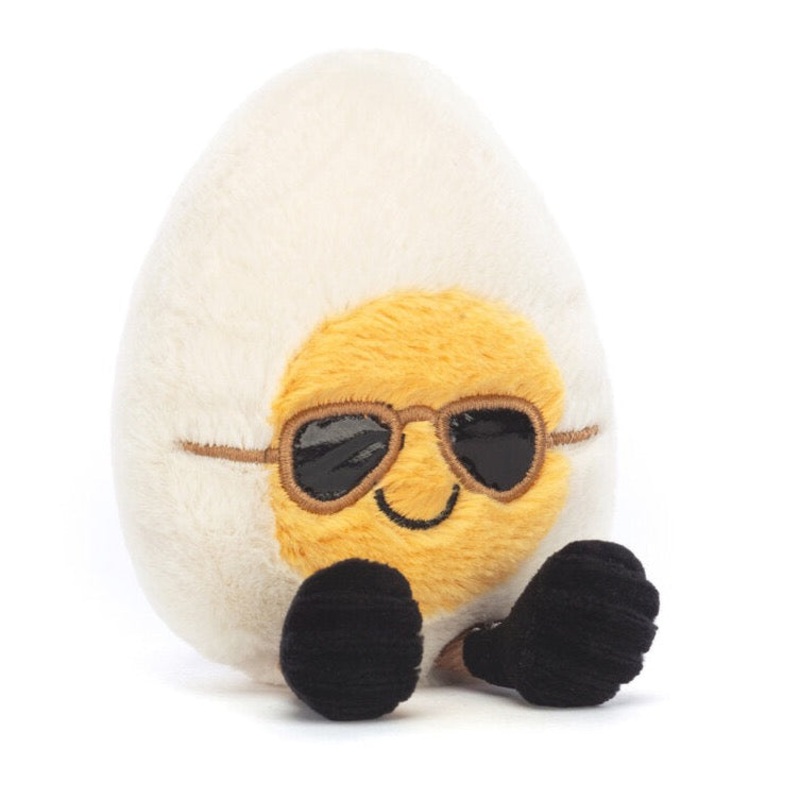Amuseables Boiled Egg Chic – 6 Inch by Jellycat