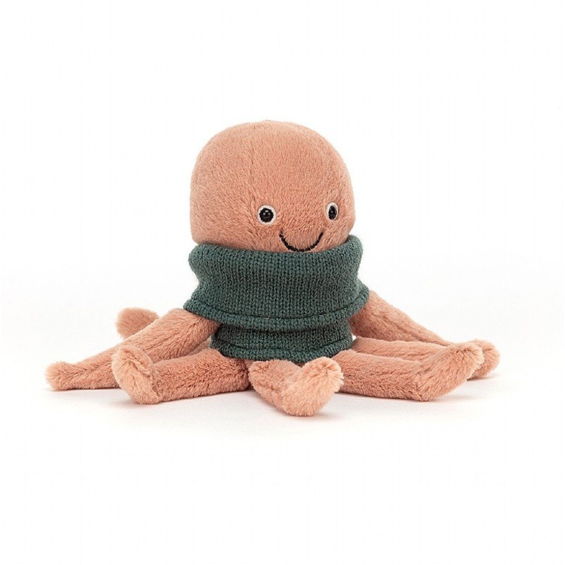 Cozy Crew Octopus – 8 Inch by Jellycat