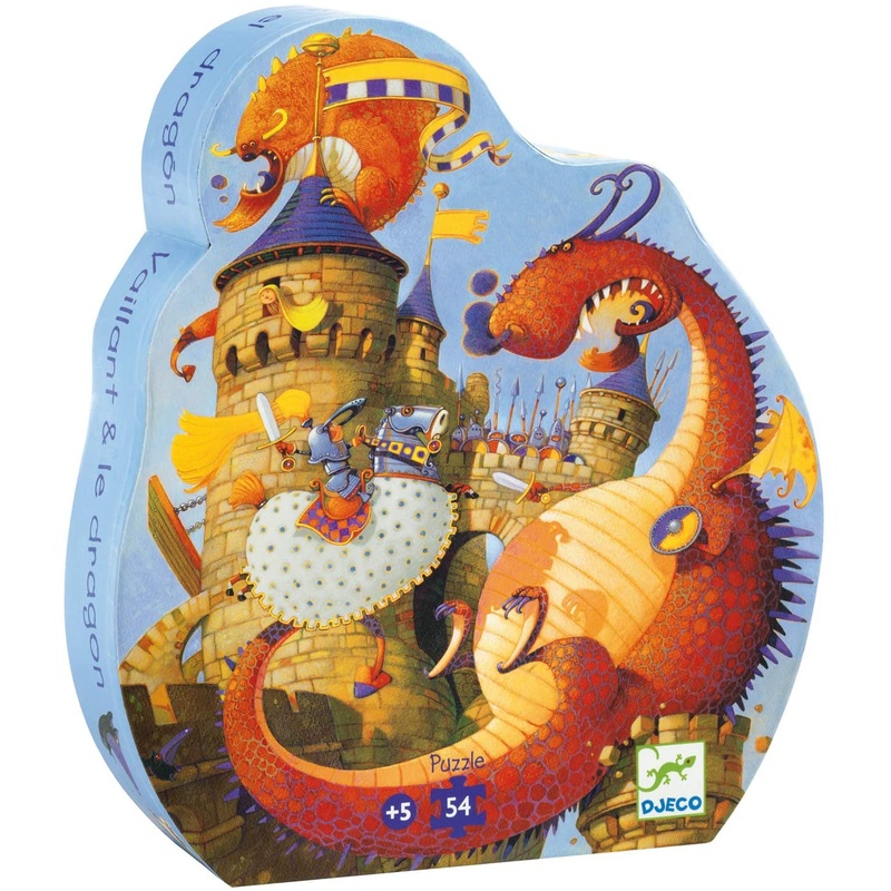 Djeco Vaillant & Dragon 54 Piece Puzzle
