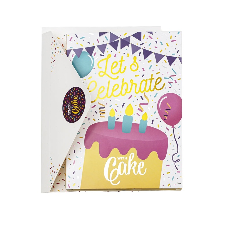 Instacake Card Let’s Celebrate Lemon