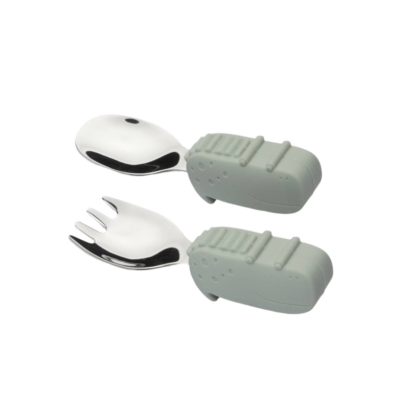 Learning Spoon & Fork – Alligator by Loulou Lollipop