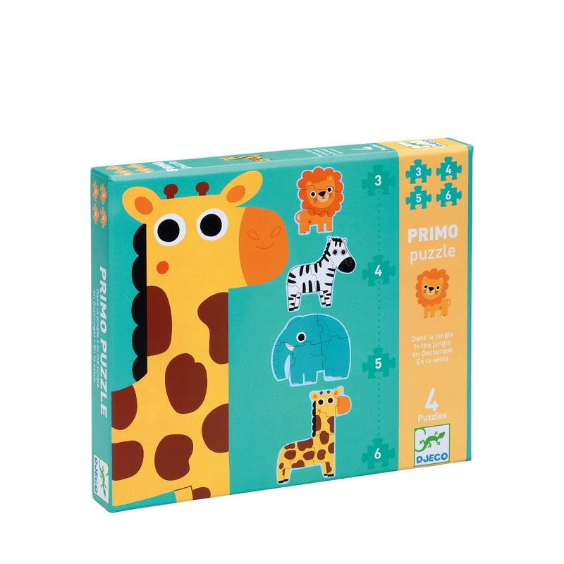 4 Progressive Puzzles – In The Jungle