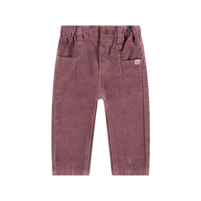 Baby Paperbag Corduroy Pants – Purple by Babyface – FINAL SALE