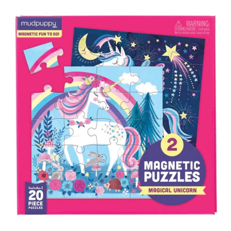 Magical Unicorn Magnet Puzzles