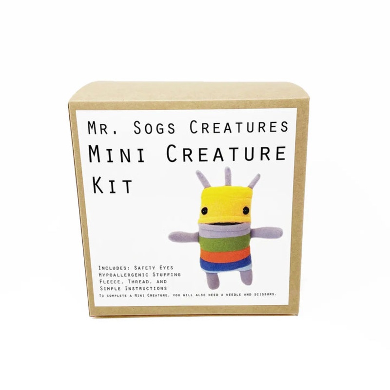 Mini Creature DIY Sewing Kit – Yellow by Mr. Sogs