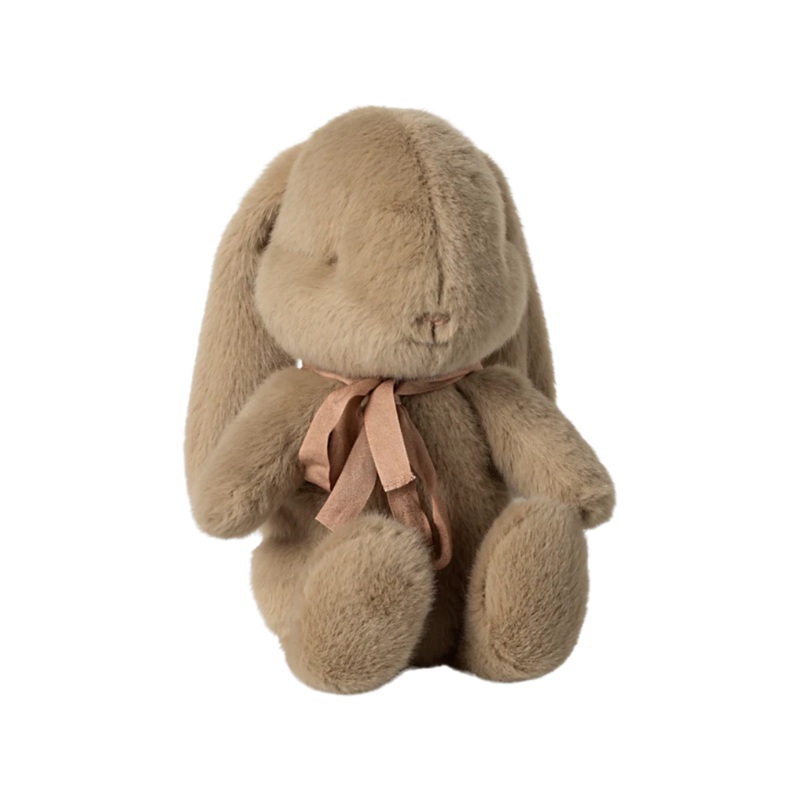 Plush Bunny, Small – Dusty Brown by Maileg